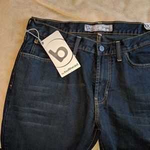 Bullhead skinny blue jeans mens never worn 34x32